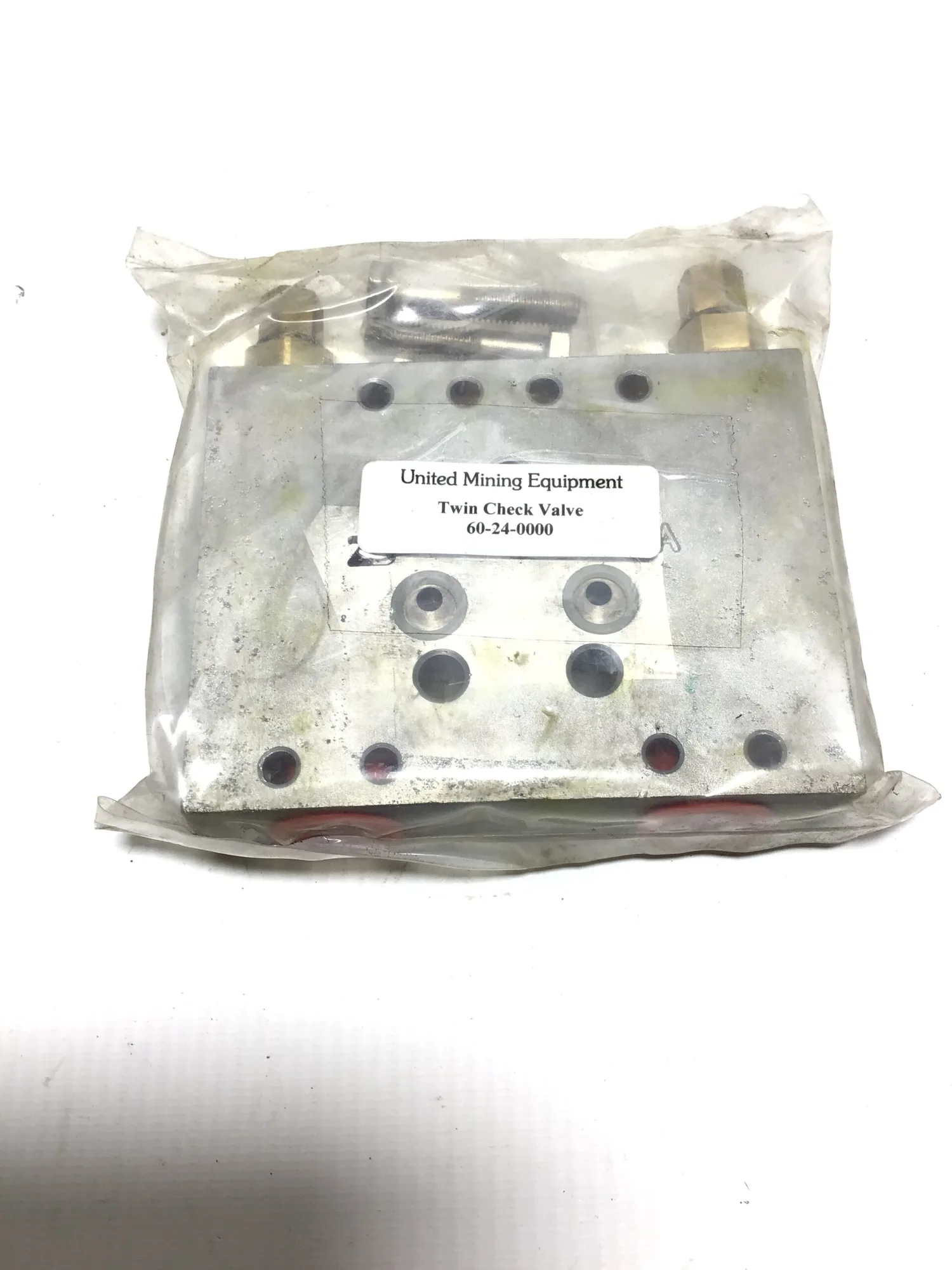 United Mining Equipment 60-24-0000 Stainless Steel Twin Check Valve