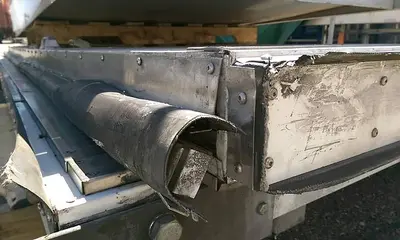 Double Door for a Freezer Room