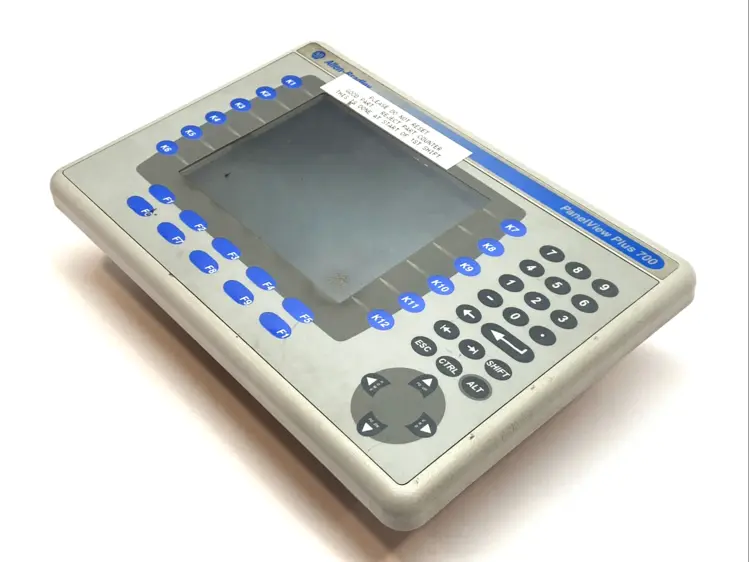 Used ALLEN-BRADLEY COLOR HMI W/ 2711P-RP8D LOGIC MODULE Automation Control (HMI) | Maverick Industrial Sales #1102396
