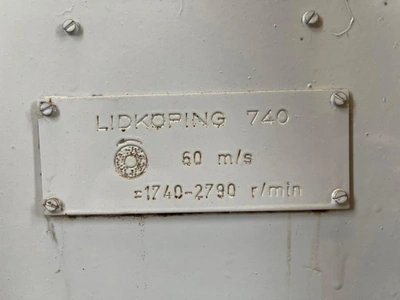 LIDKÖPING Centreless Grinder with all the handlings, in very good working condition, POA
