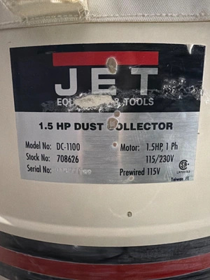 USED 2001 JET DC-1100