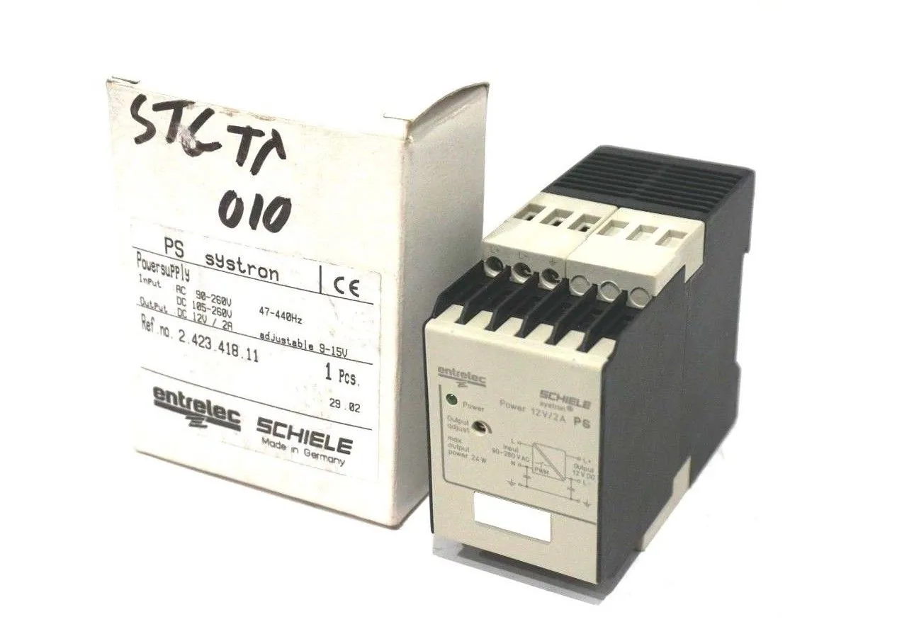 NEW ENTRELEC PS-SYSTRON POWER SUPPLY PSSYSTRON
