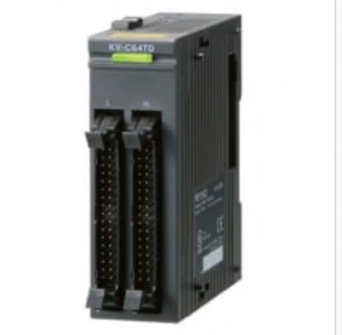 Keyence KV-C64TD PLC, 64-Point Connector MOSFET (Sink) with Overcurrent Protect [New]