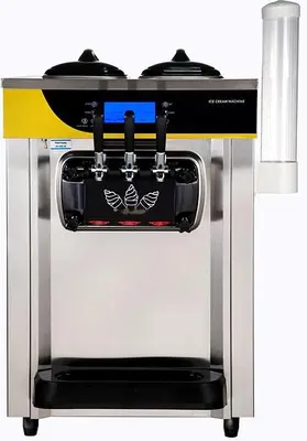 3 FLAVOR SOFT SERVE MACHINE - COUNTEROP MODEL