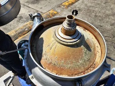 Alfa-Laval UVPX 207-74A concentrator centrifuge, 316SS.