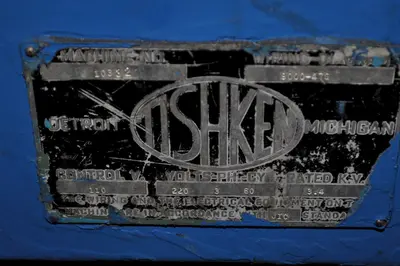 10 STAND X 8" TISHKEN ROLLFORMER 1.5" SHAFT