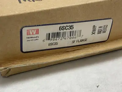 NEW TB WOOD'S SLEEVE COUPLING SPACER FLANGE SIZE 6 1.375" BORE