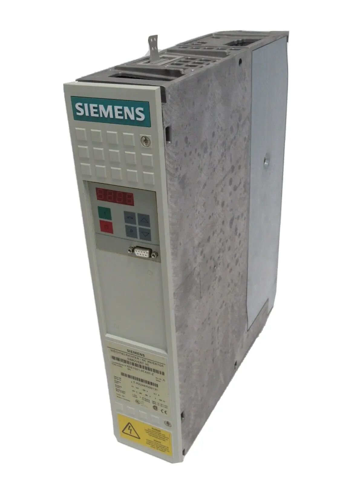 USED SIEMENS 6SE7021-0TA61-Z DC INVERTER 6SE70210TA61Z