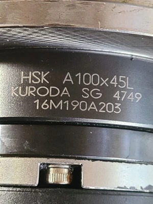 Marposs T25 Haas Machine Tool Probe Holder CNC HSK100A HSK A 100 x 45L