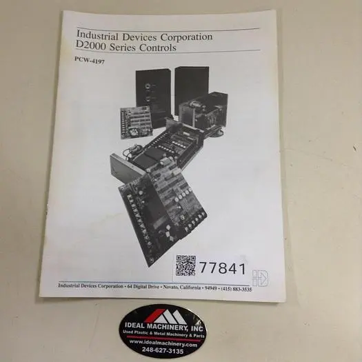 Used INDUSTRIAL DEVICES PCW-4197 Manuals Michigan US | Ideal Machinery #567273