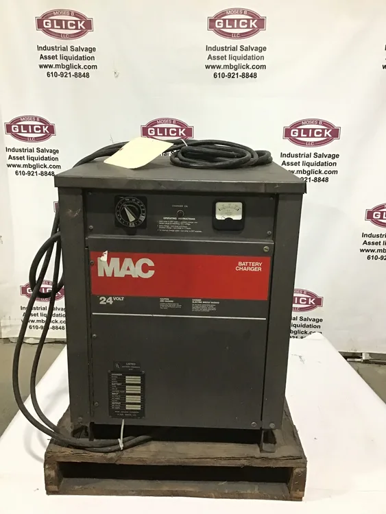 Used MAC 12M600B Battery Chargers Pennsylvania US | Moses B Glick #1008090