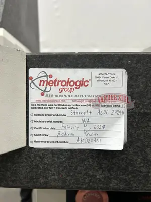 USED Starrett HGDC 2424-18 WITH RENISHAW PROBE