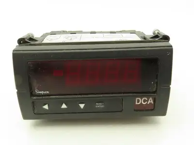 Simpson H335111020 Model H335 200mVDC Digital Panel Meter 120 VAC Power Supply