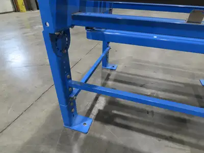 EMI 38"W x 36"L Chain Drive 2.5" Live Power Roller Conveyor 31"BF .33Hp 460V 3PH