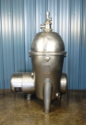 De Laval 410 cold milk separator, CS/SS bowl liner.