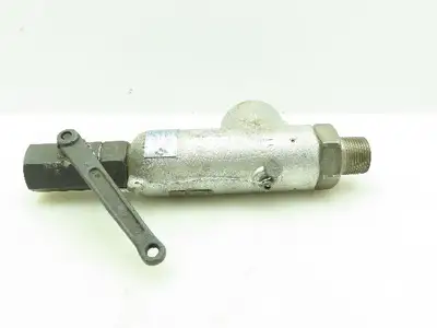 Dresser 1993C-1 Consolidated Safety Relief Valve 1.5"& 1"NPT 300PSI