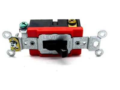 NEW LEVITON 1221-2I TOGGLE SWITCH 381-1221-21 122121
