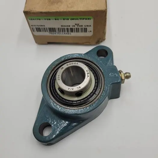 New | in-Stock DODGE DODGE 204 BEARING 3/4" BORE  F2B-SC-012 / 124170 Bearings | ND Industrial Surplus #1219076