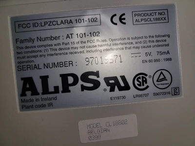 USED Alps CL18802