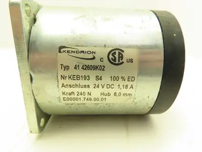Kendrion 41 42609K02 Solenoid Switch Actuator 24VDC  Lot of 2