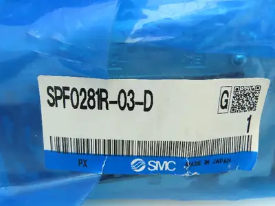 SMC SPF0281R-03-D Pneumatic Solenoid Valve Subplate 3/8"NPT  4/5 Port LOT OF 5