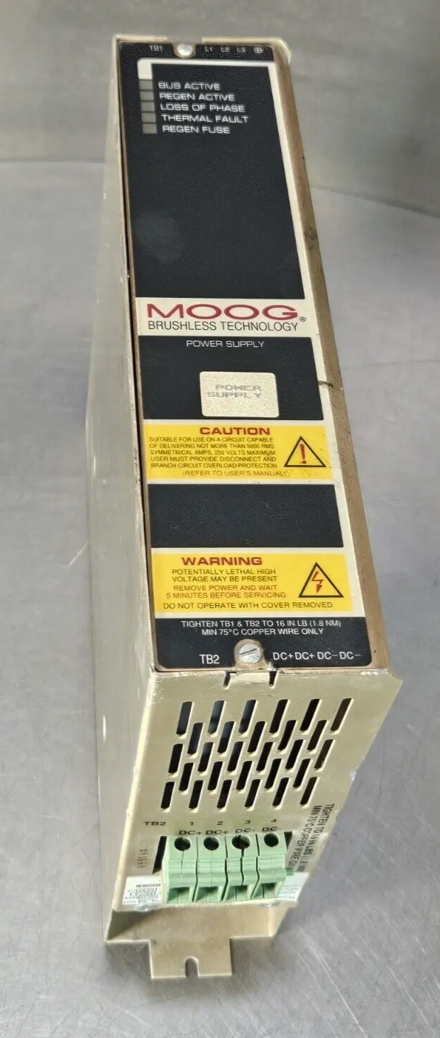 MOOG 150-201D-01 Servo Drive (BIN631)