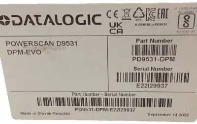 NEW DATALOGIC PD9531-DPM POWERSCAN D9531DPM