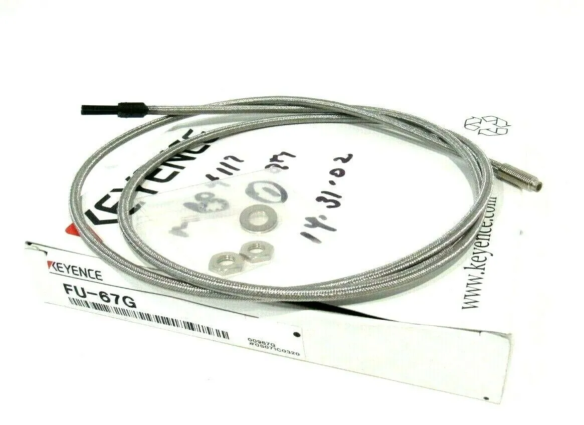 NEW KEYENCE FU-67G FIBEROPTIC CABLE FU67G