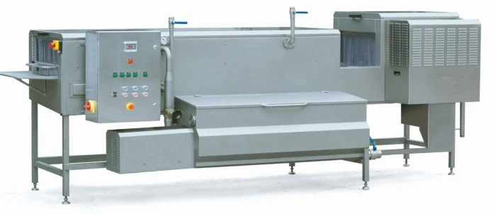 Used _UNKNOWN_ TL-335-PS-13673 (500/HOUR) CRATE TUNNEL WASHER WITH BLOW OFF AND ELECTRICAL HEATING Tunnel Washers California US | RAM Manufacturing Equipment, LLC #291454