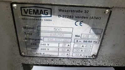 USED VEMAG ROBOT 500