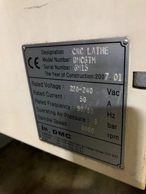 2007 DMC DMC6TM CNC Lathes | PM Machines (16)