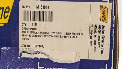New | in-Stock John Crane M131914 Pump Parts Michigan US | Maverick Industrial Sales #1397095