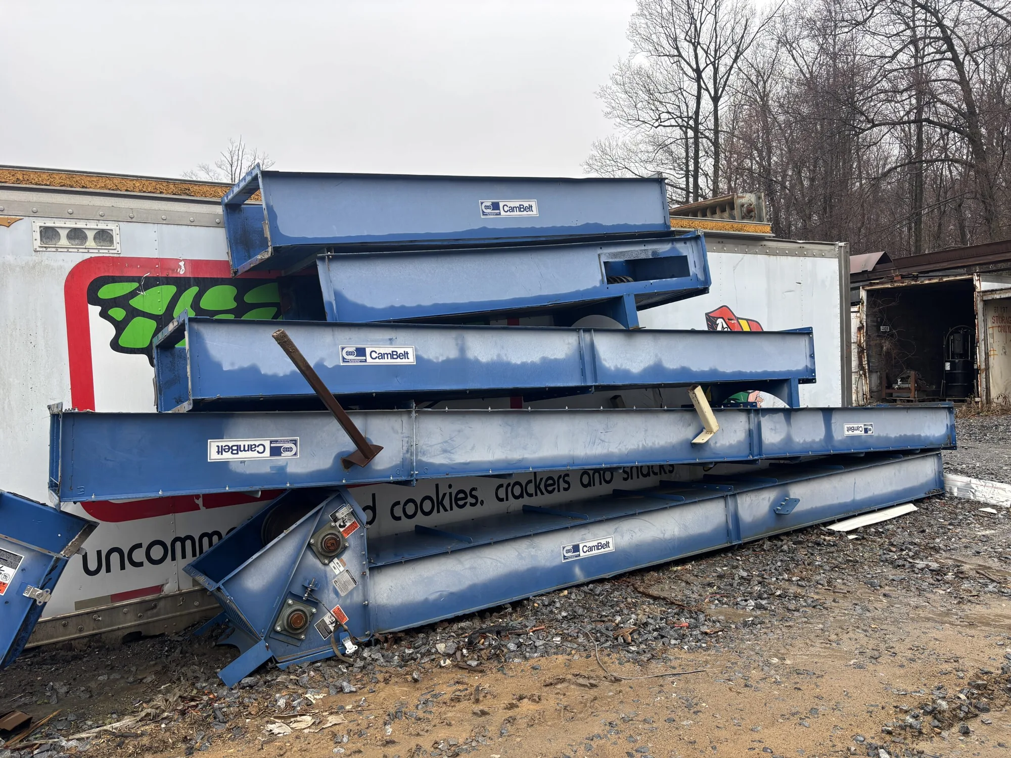 Cambelt CF2415Z Enclosed Belt Conveyor CamFlex – Heavy-Duty, Dust-Tight Material Handling