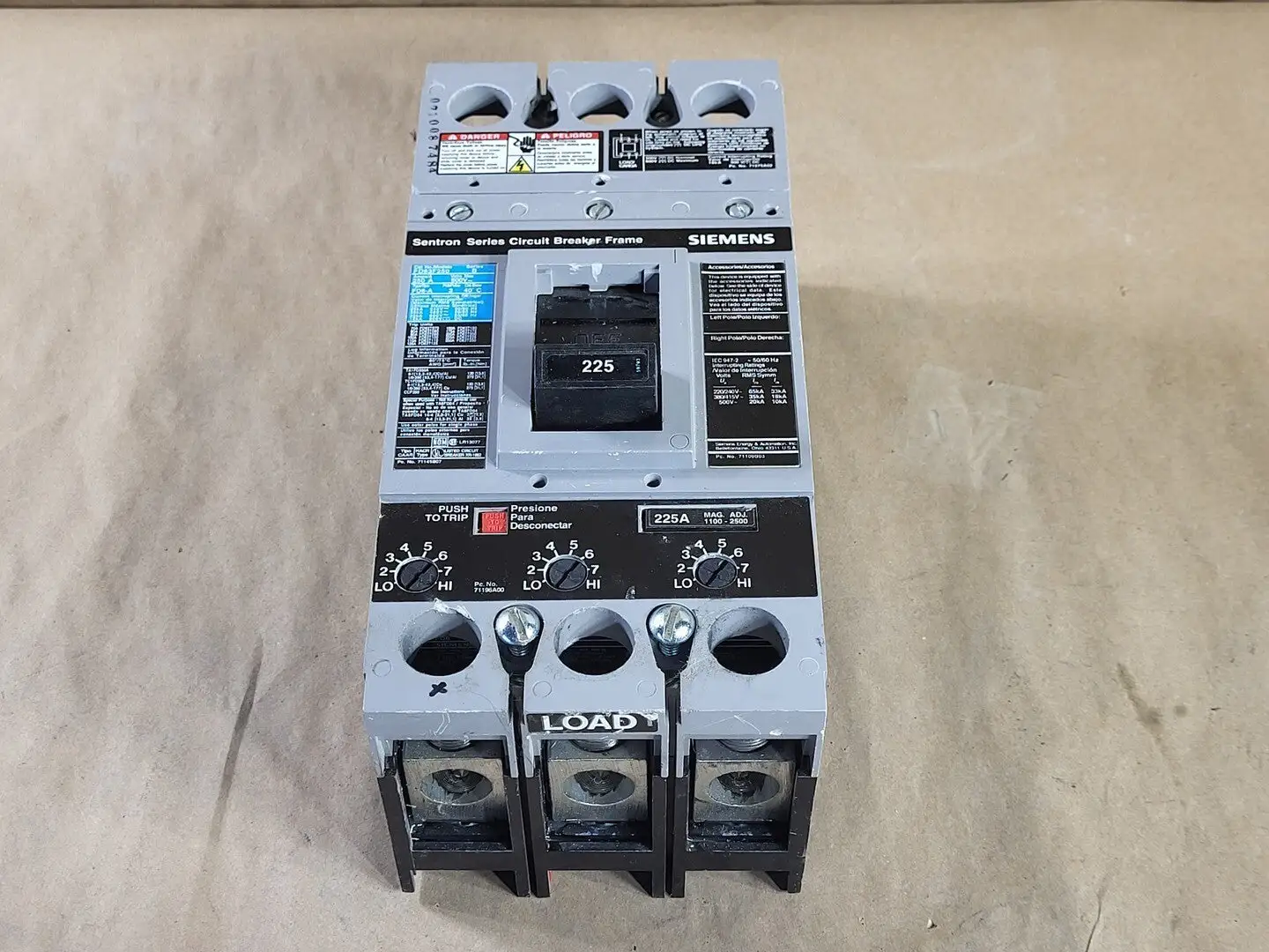 NEW SIEMENS FD63F250