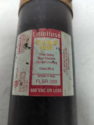 Used LITTELFUSE FLSR-250 Miscellaneous Equipment (Electrical & Power) Ohio US | Surplus Asset Holdings #1238654