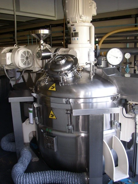 1,000L S/S JKTD  Hemis  Pressindustria Scrape Surface Anchor Reactor