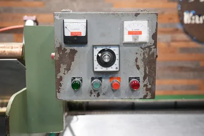 Raytherm PM 88 Feed Thru Radio Frequency Gluer w/Infeed Table