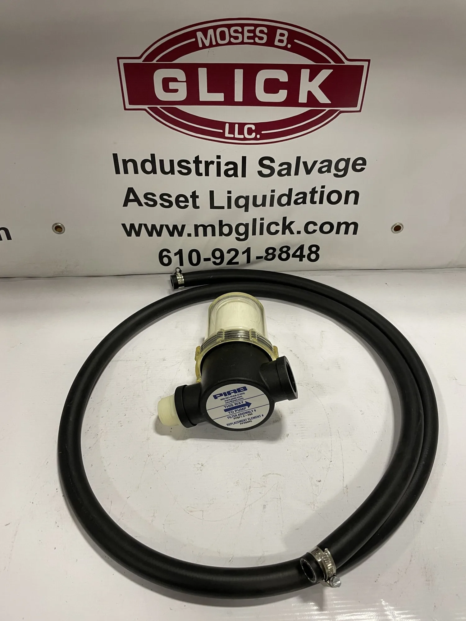 PIAB PPSF1.0-X50 Vacuum Filter Assembly