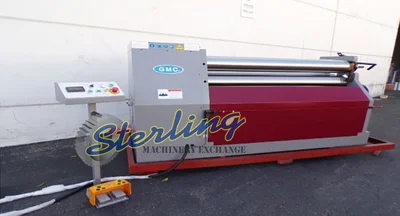 New | in-Stock GMC HBR-0425 Plate Bending Rolls including Pinch California US | Sterling Machinery Exchange #1465792
