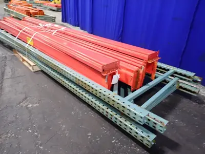 42" X 192" Pallet Racking  - Teardrop
