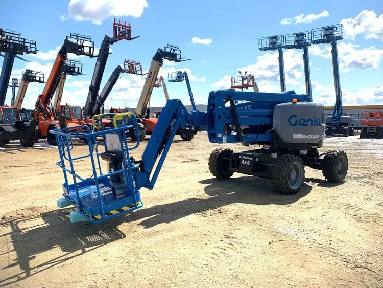 New | in-Stock 2026 GENIE Z-45 XC ARTICULATING BOOM LIFT Articulating Boom Lifts Alberta CA | Adcock Equipment #1418072