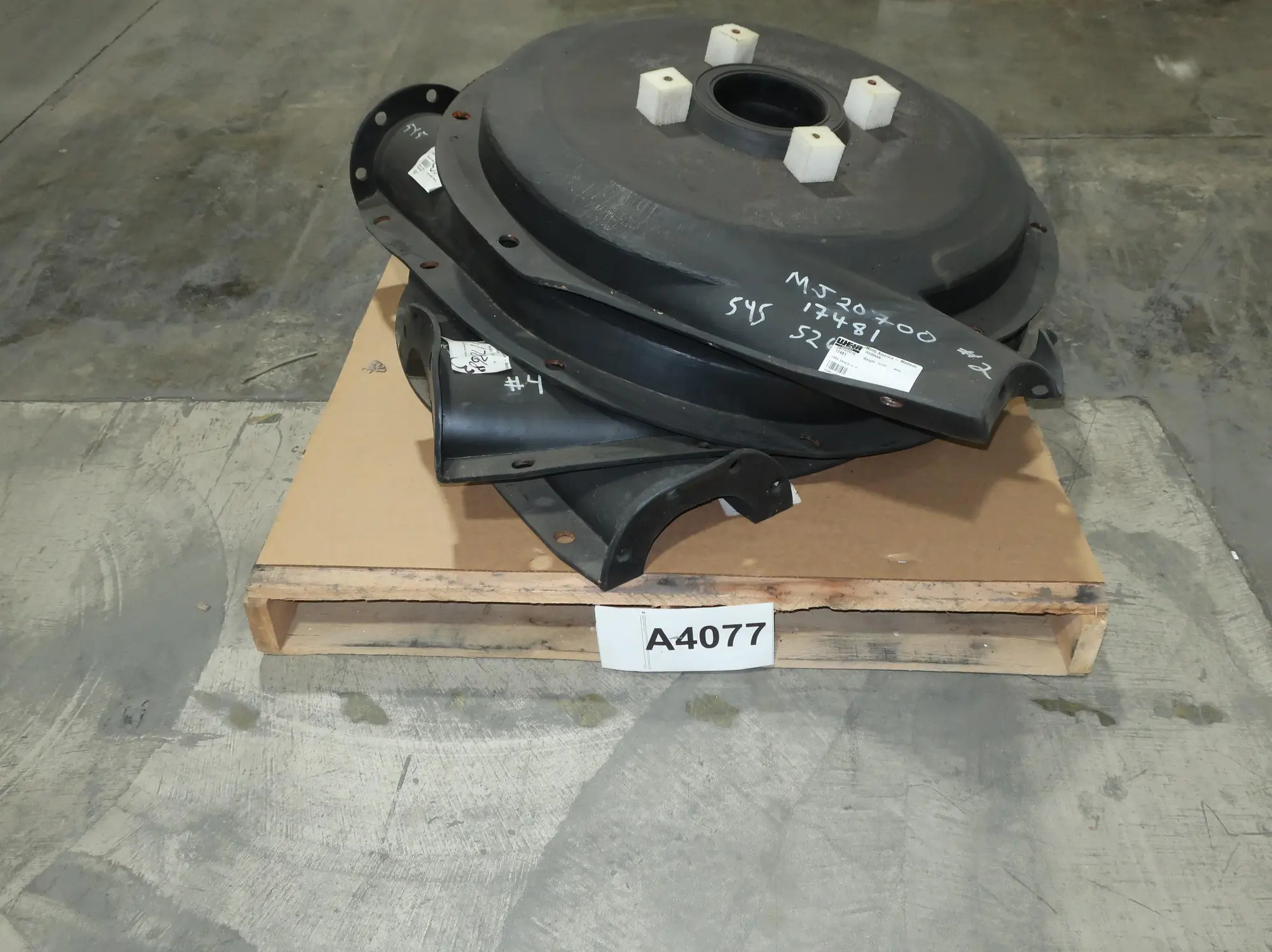 LOT OF 4 WEIR 6" H-P LINERS, 17481, 17469