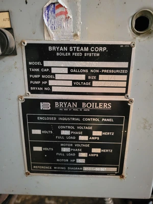 Used 2002 BRYAN RV800-S-150-FDG, Boilers New York US | Solutions 4 Manufacturing #1404199