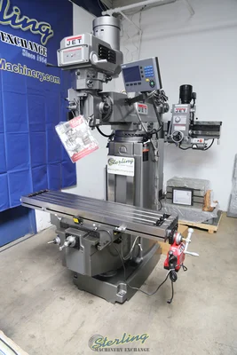 New | in-Stock JET JTM-1254VS Vertical Mills California US | Sterling Machinery Exchange #1465611