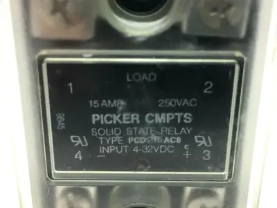 USED PICKER CMPTS SOLID STATE RELAY