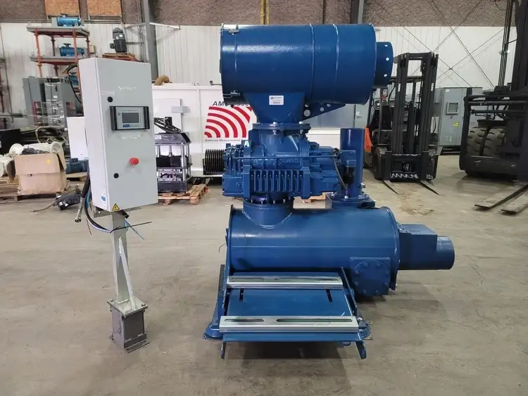 Used 2015 AERZEN D 98 S Rotary Screw & Sliding Vane Air Compressors British Columbia CA | Lenmark #237661