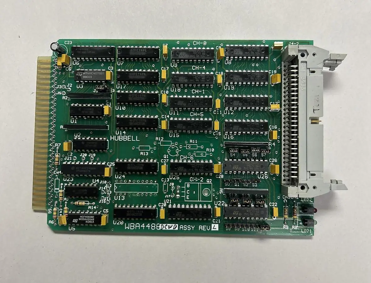 New | in-Stock HUBBELL WBA4486 I/O Boards & Replacement Parts | Surplus Asset Holdings #1219783
