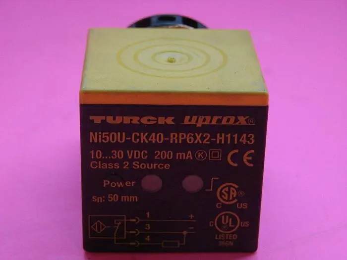 Used TURCK ELEKTRONIK NI50U-CK40-RP6X2-H1143 Sensors Michigan US | Ideal Machinery #608910