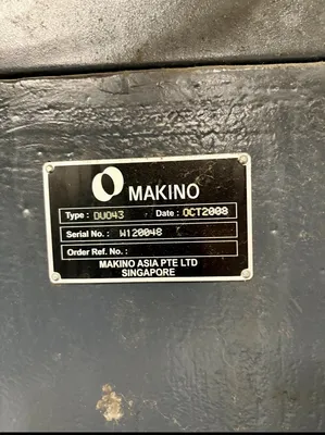 2008 MAKINO DUO43 Wire EDM | Machine Tool Emporium (7)