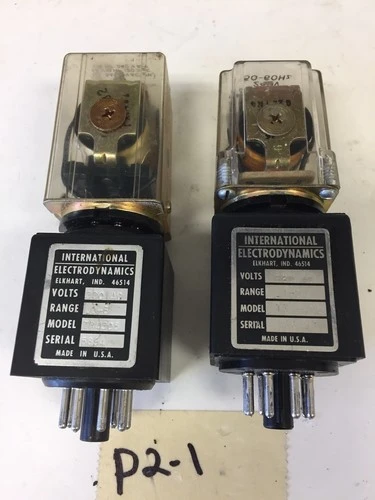 Used International Electrodynamics TR4-205 Relays & Switches Indiana US | J&J Industrial Supply #540649